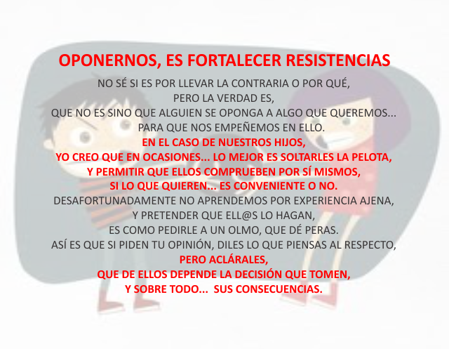 Oponernos, es fortalecer resistencias Abril 22 de 2010